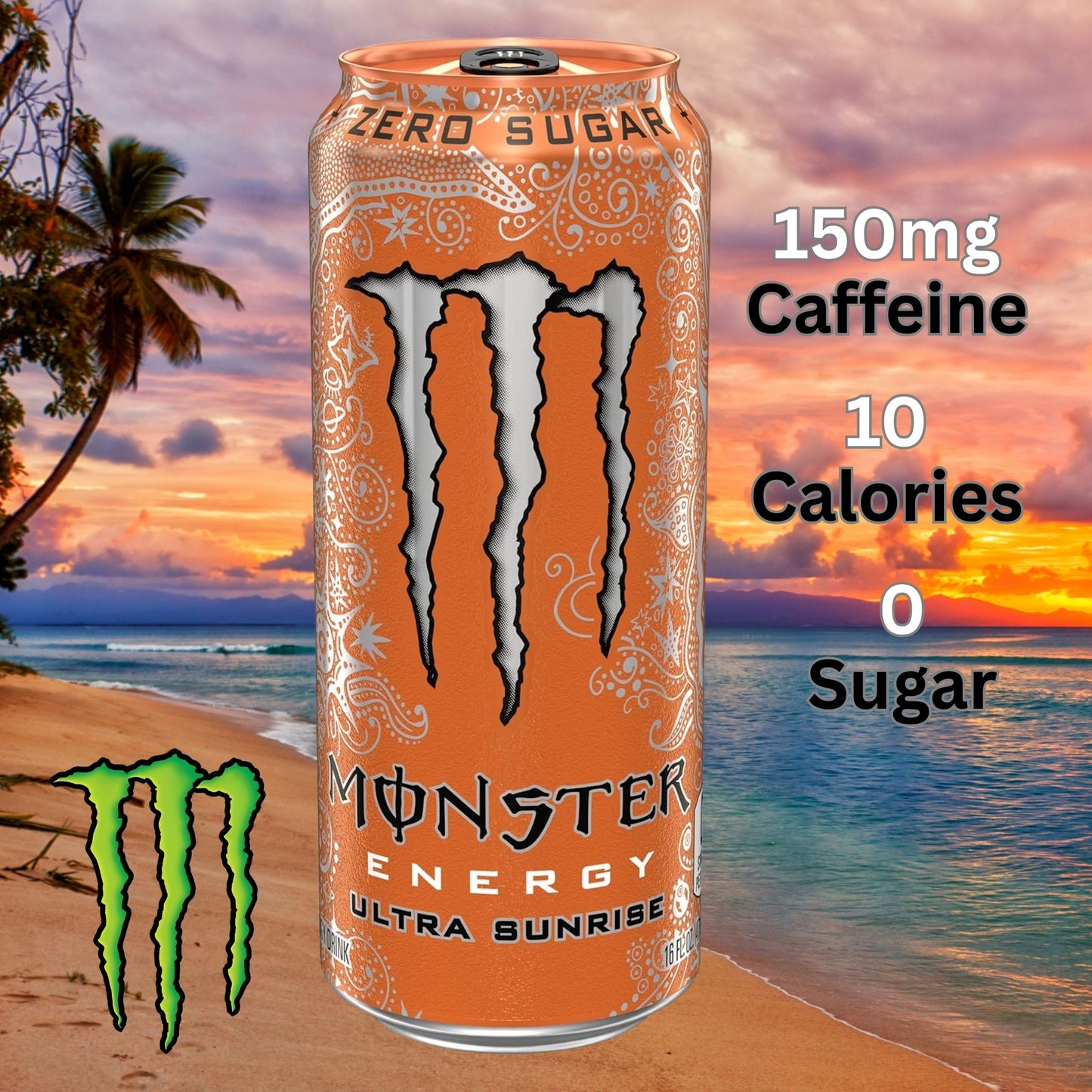 Monster Energy Ultra Zero Sugar Exotic Variety Pack – 6 or 12 Cans (6 Flavors)
