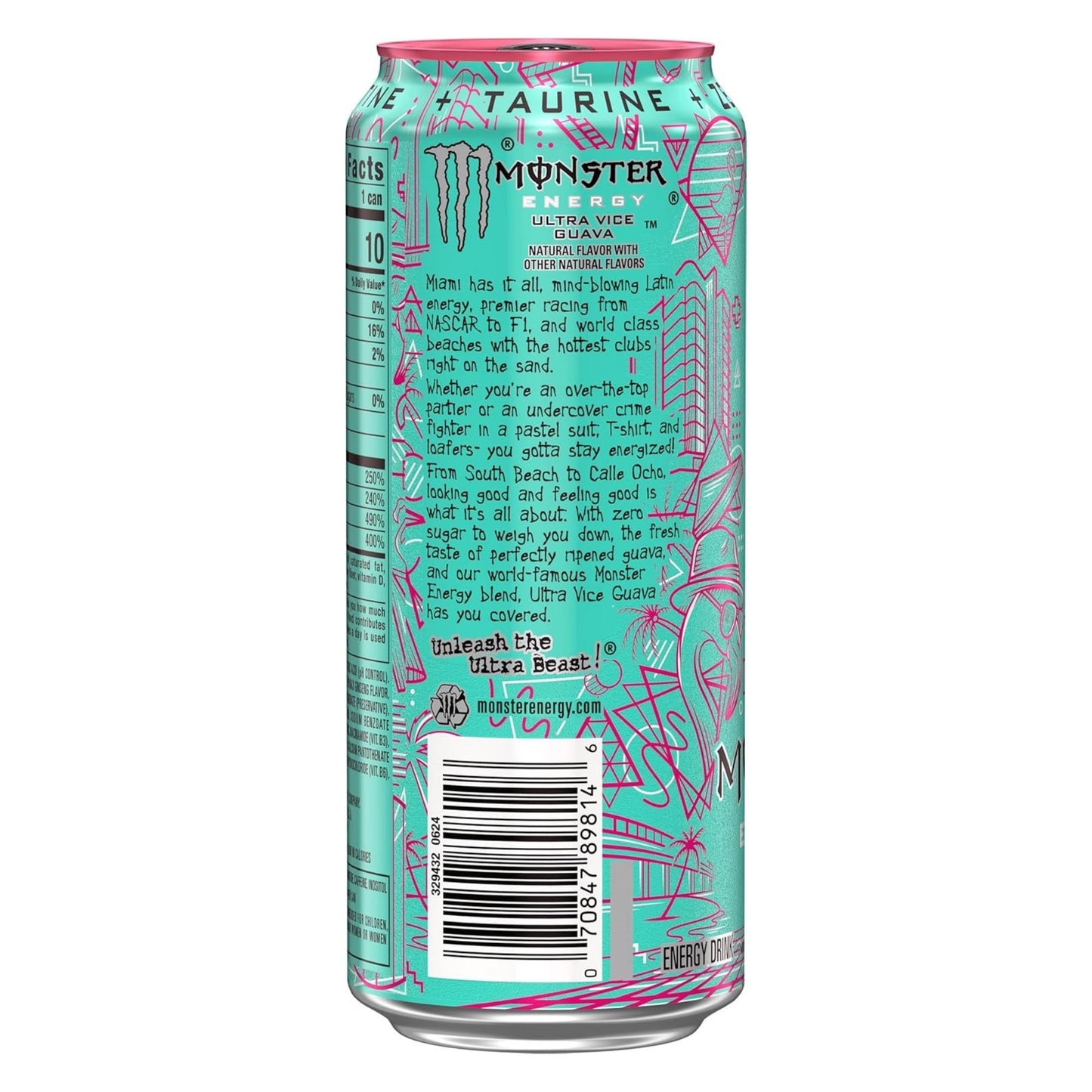 Monster Energy Ultra – Modern Flavor Variety Pack – Choose Pack Size (4, 6, or 12 Cans) – Zero Sugar – 150mg Caffeine