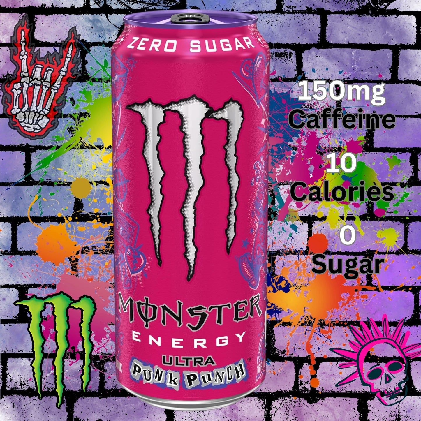 Monster Energy Ultra Zero Sugar Exotic Variety Pack – 6 or 12 Cans (6 Flavors)