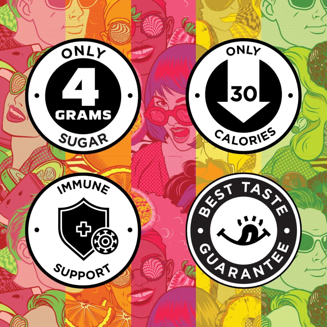 Jones Soda Co. Pop Jones 12‑Pack Variety Pack – Strawberry Passionfruit, Orange Cream, Pineapple Ginger, Mixed Berry & Kiwi