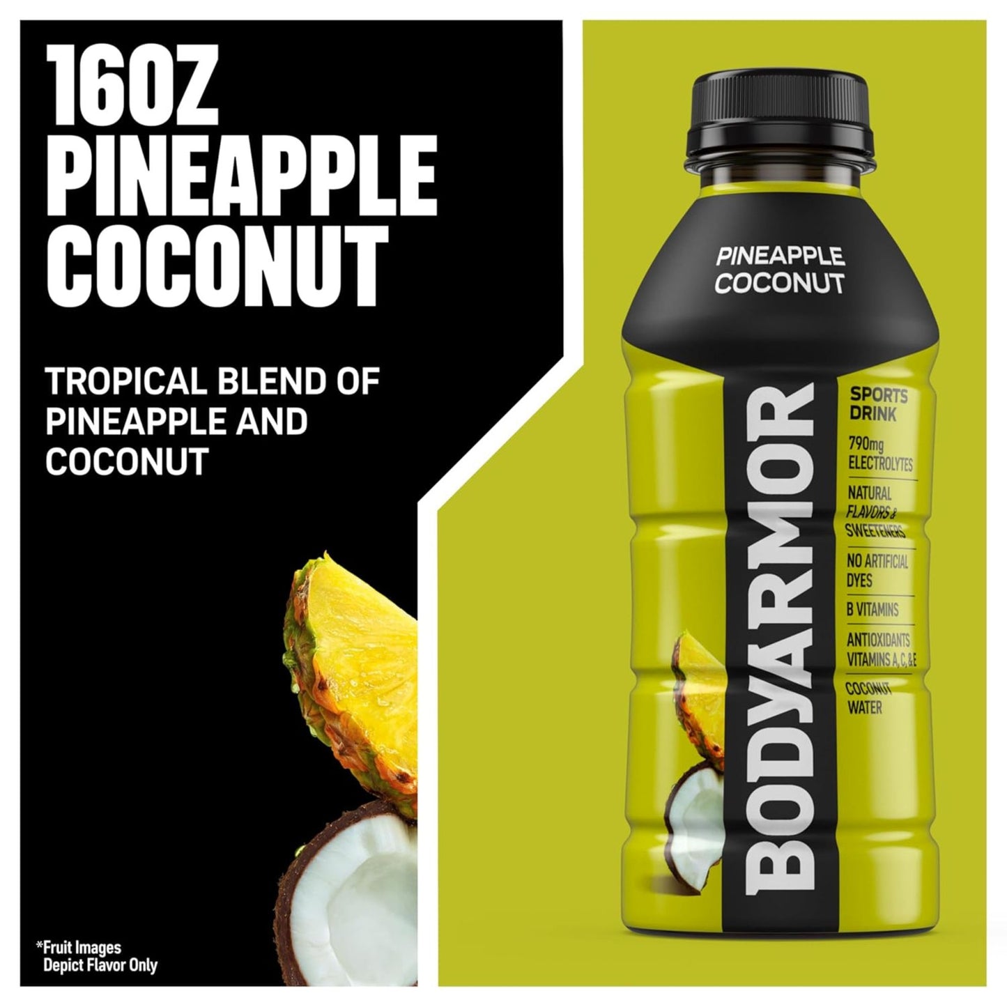 BODYARMOR Sports Drink – 6‑Flavor Sampler (6‑Pack) or 12‑Bottle Variety Pack – 16 oz – Electrolyte Hydration