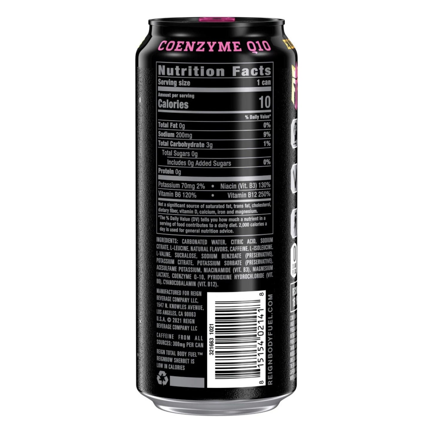 Reign Total Body Fuel – 6‑Flavor Sampler (6‑Pack) or 12‑Can Variety Pack – 16 fl oz – 300mg Caffeine – Zero Sugar