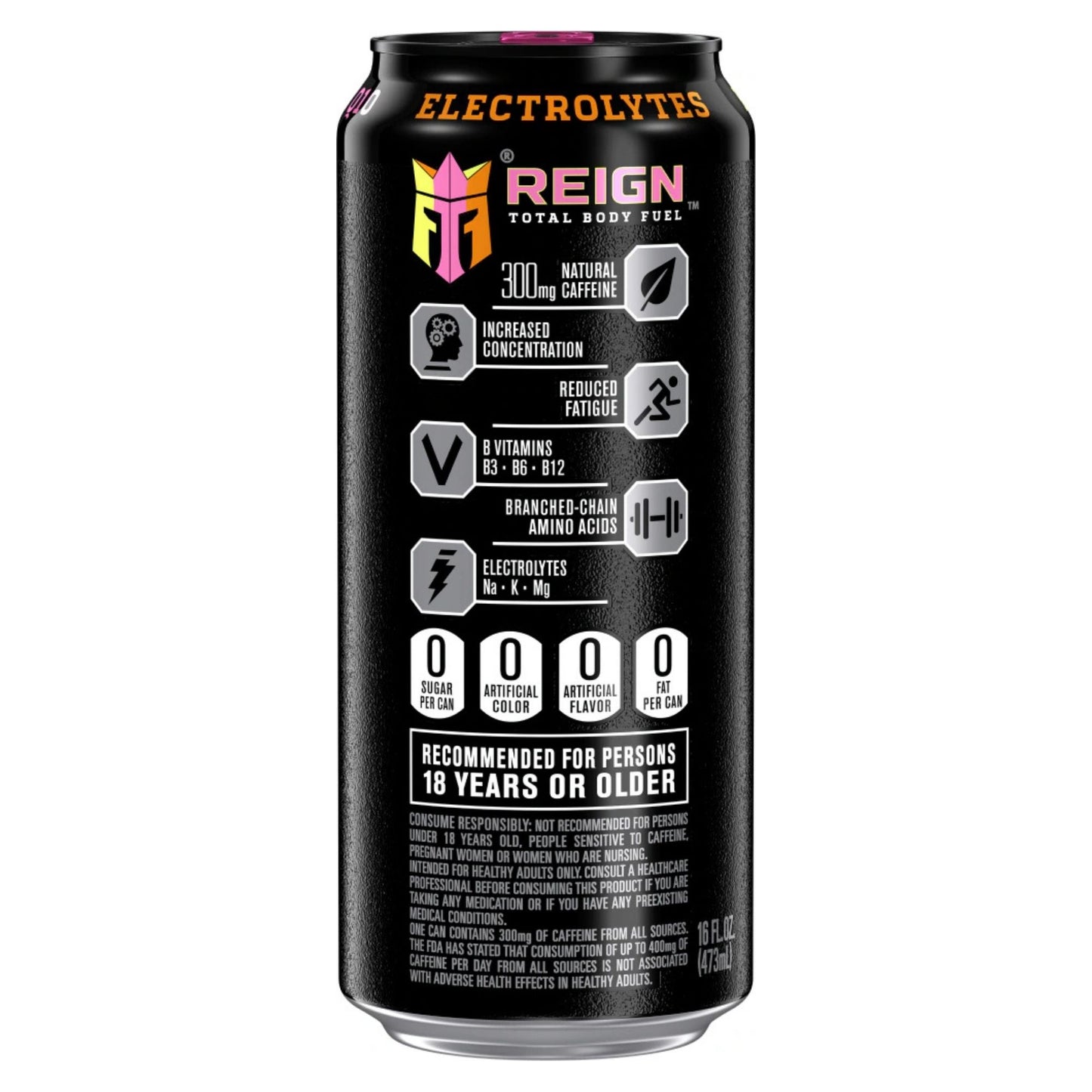 Reign Total Body Fuel – 6‑Flavor Sampler (6‑Pack) or 12‑Can Variety Pack – 16 fl oz – 300mg Caffeine – Zero Sugar