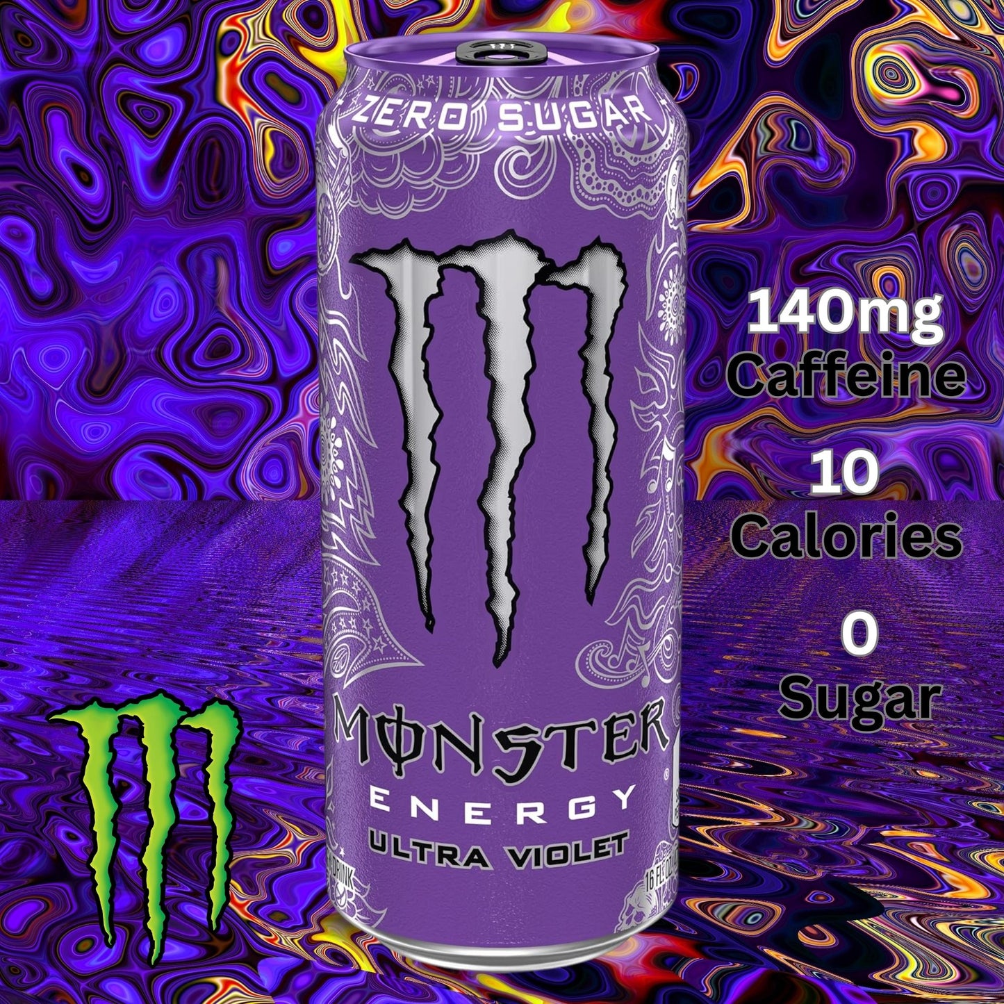 Monster Energy Ultra Zero Sugar Exotic Variety Pack – 6 or 12 Cans (6 Flavors)