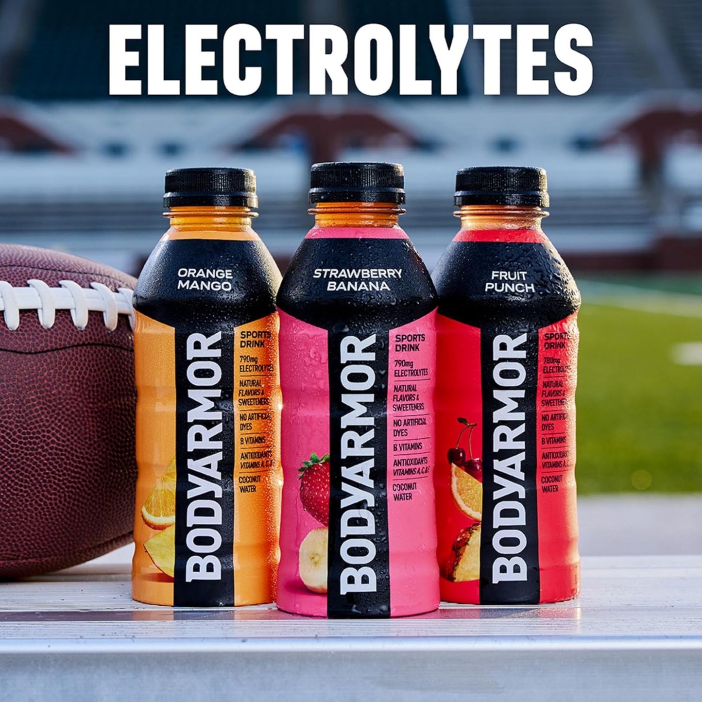 BODYARMOR Sports Drink – 6‑Flavor Sampler (6‑Pack) or 12‑Bottle Variety Pack – 16 oz – Electrolyte Hydration