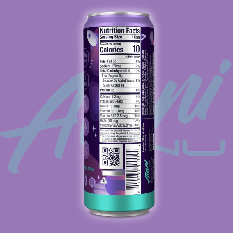 Alani Nu Energy Drink – Full Flavor Lineup – Choose Flavor & Pack Size (4, 6, or 12 Cans) – Zero Sugar – 200mg Caffeine