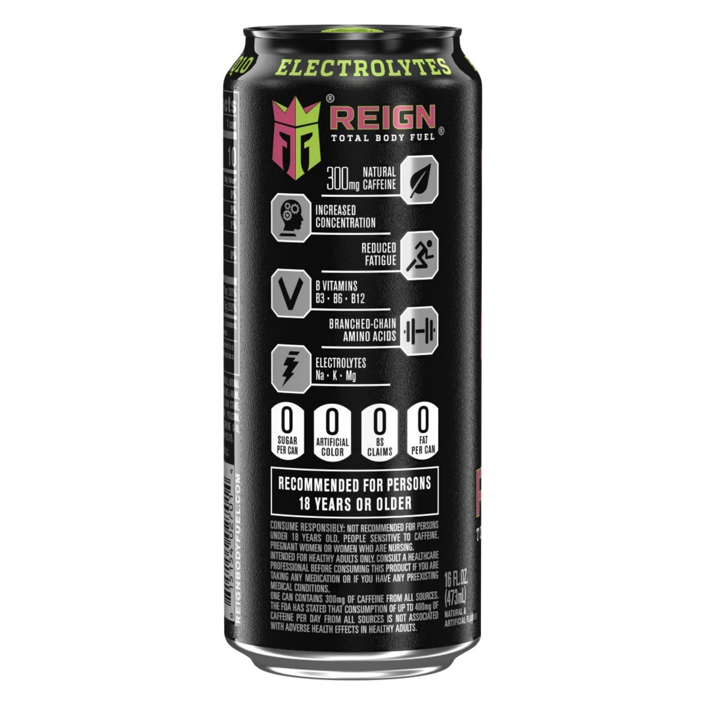 Reign Total Body Fuel – 6‑Flavor Sampler (6‑Pack) or 12‑Can Variety Pack – 16 fl oz – 300mg Caffeine – Zero Sugar