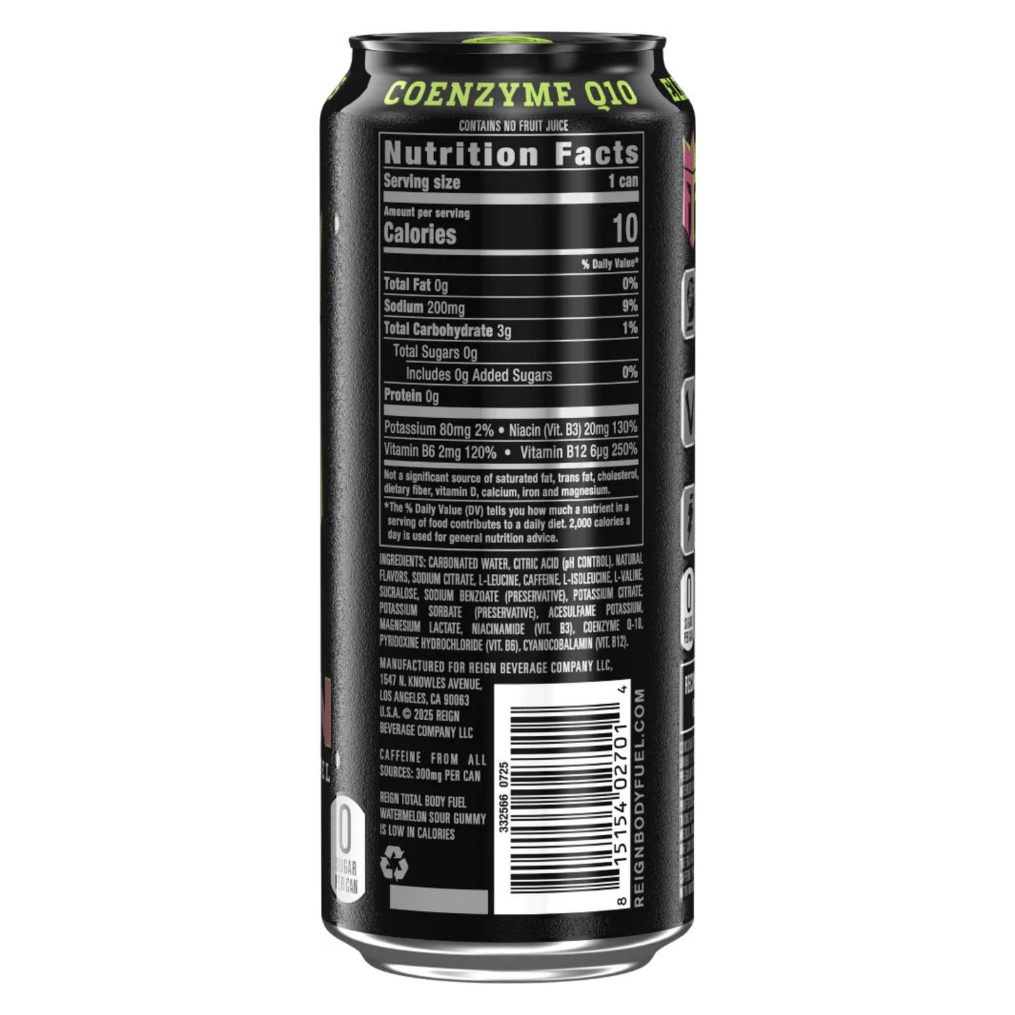 Reign Total Body Fuel – 6‑Flavor Sampler (6‑Pack) or 12‑Can Variety Pack – 16 fl oz – 300mg Caffeine – Zero Sugar