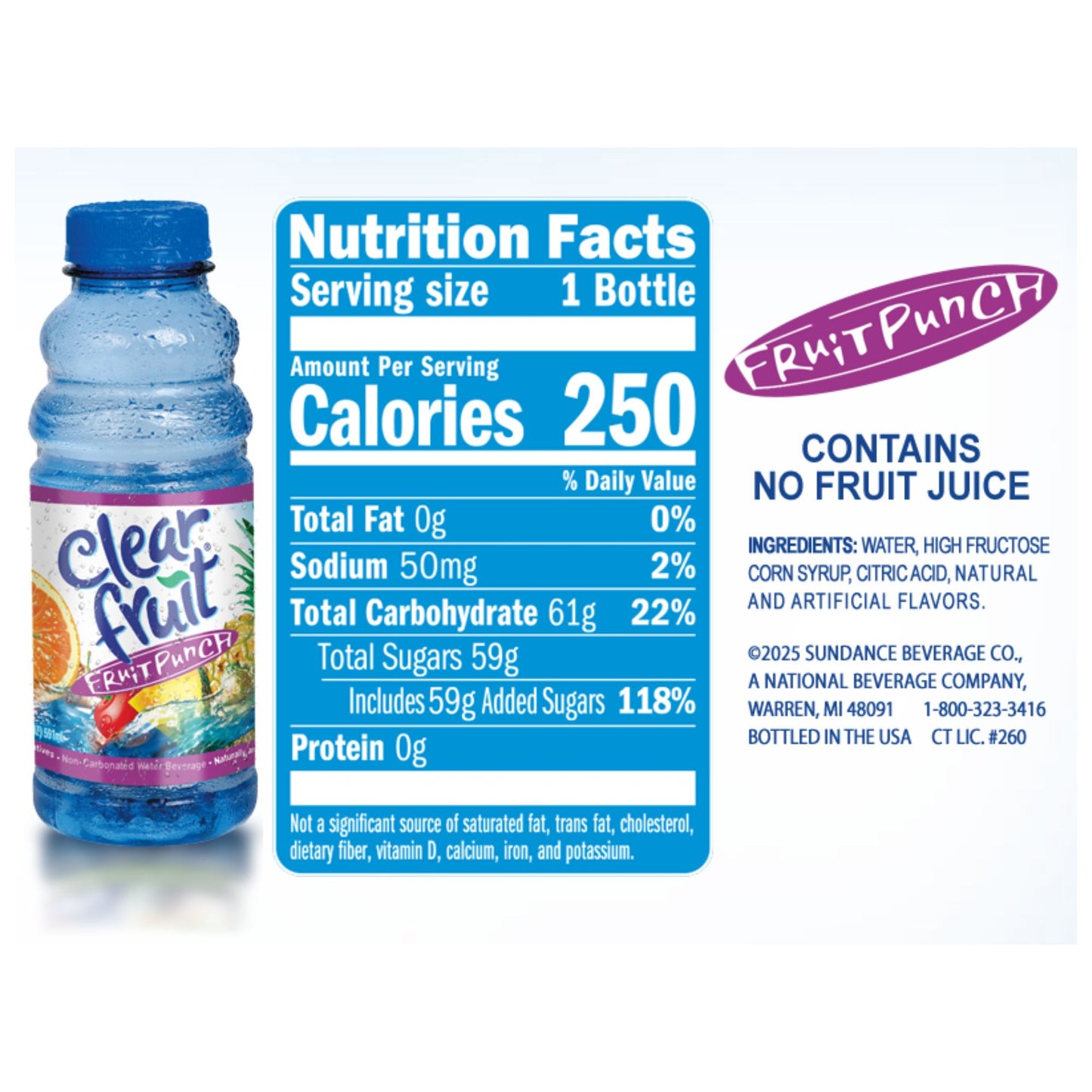 Clear Fruit Flavored Water – 6‑Flavor Sampler (6‑Pack) or 12‑Bottle Variety Pack – 20 fl oz Bottles – Caffeine‑Free