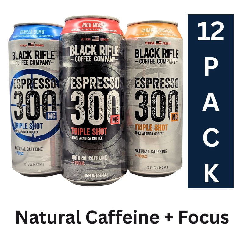 BRCC Ready‑to‑Drink Coffee Variety Pack – 12 Cans – Custom Multi‑Pack