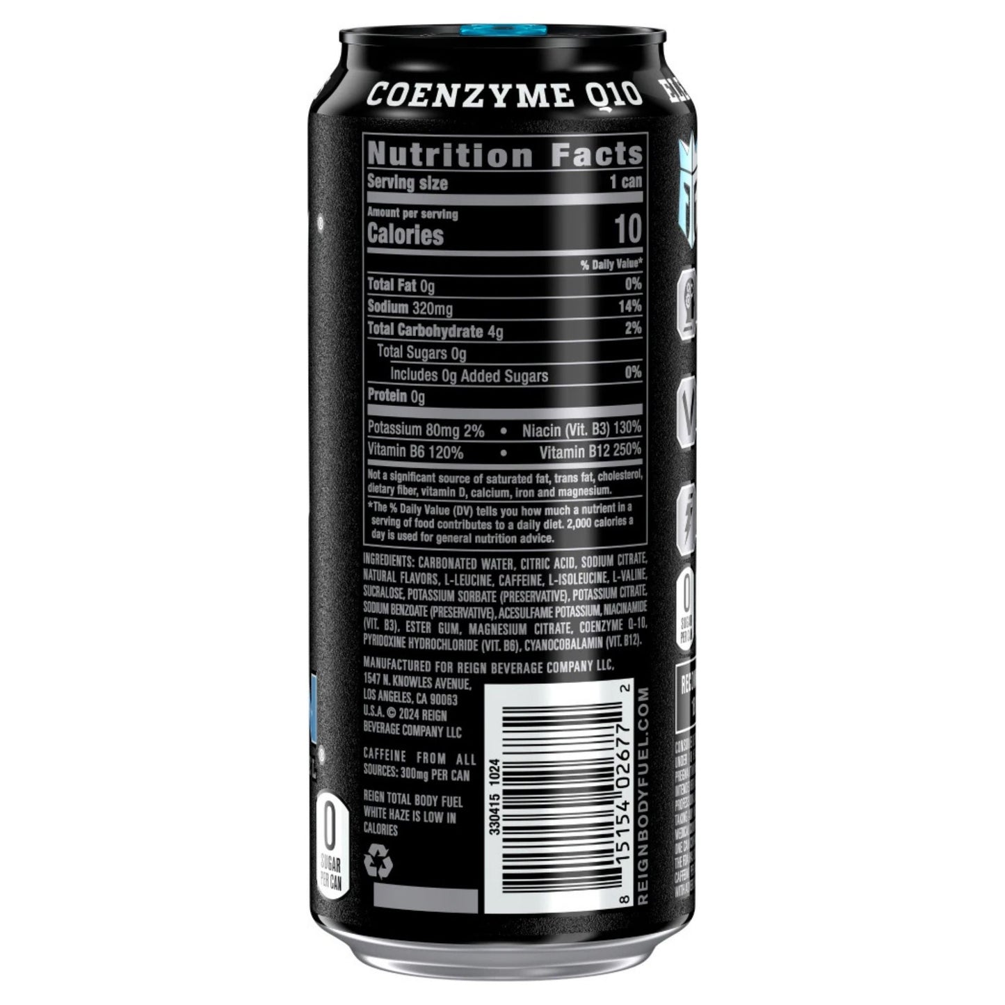 Reign Total Body Fuel – 6‑Flavor Sampler (6‑Pack) or 12‑Can Variety Pack – 16 fl oz – 300mg Caffeine – Zero Sugar