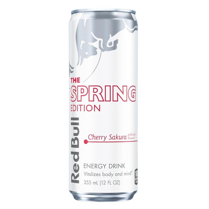 Red Bull Spring Edition Cherry Sakura – 12 fl oz Cans – 12‑Pack – Limited Edition Energy Drink