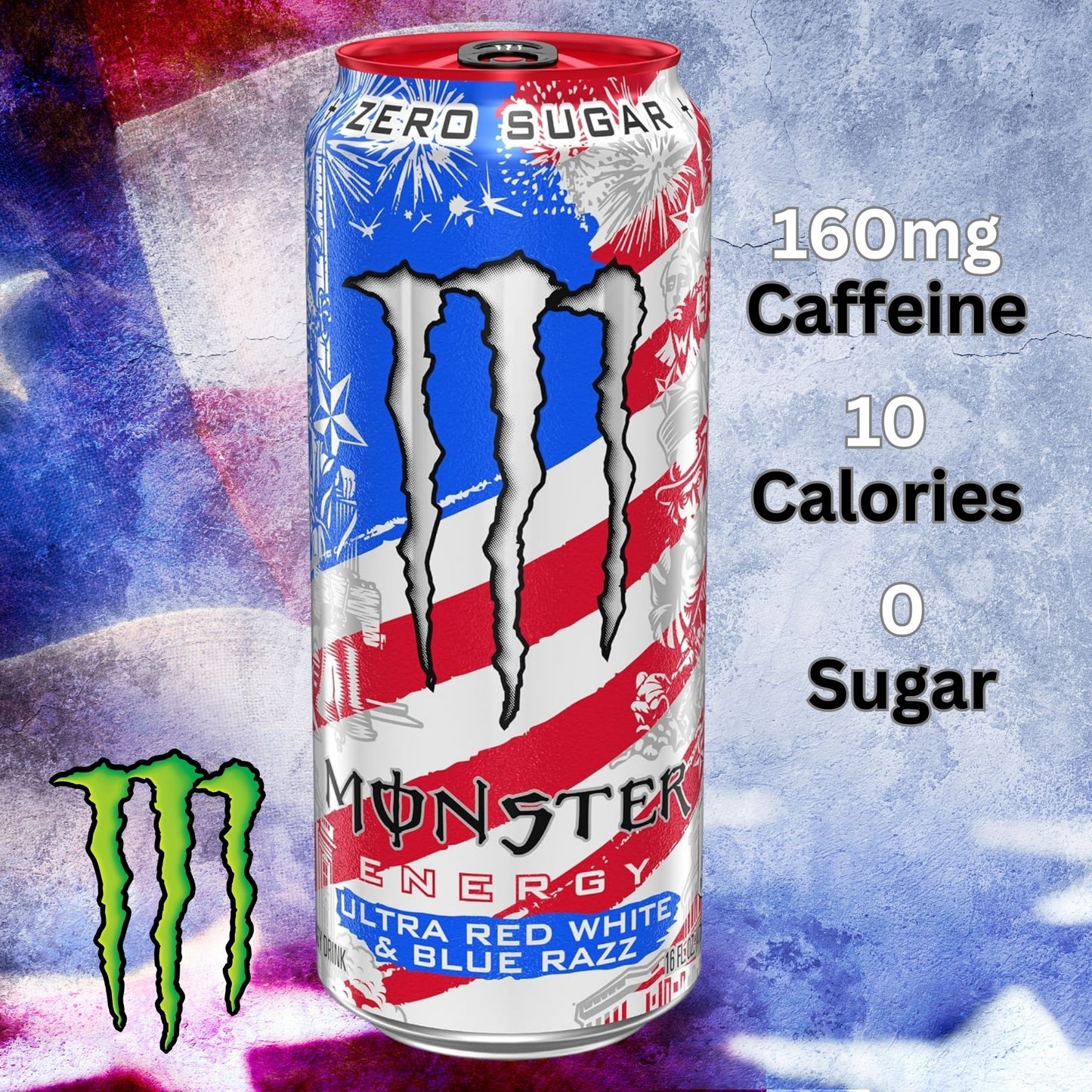 Monster Energy Ultra Zero Sugar Exotic Variety Pack – 6 or 12 Cans (6 Flavors)