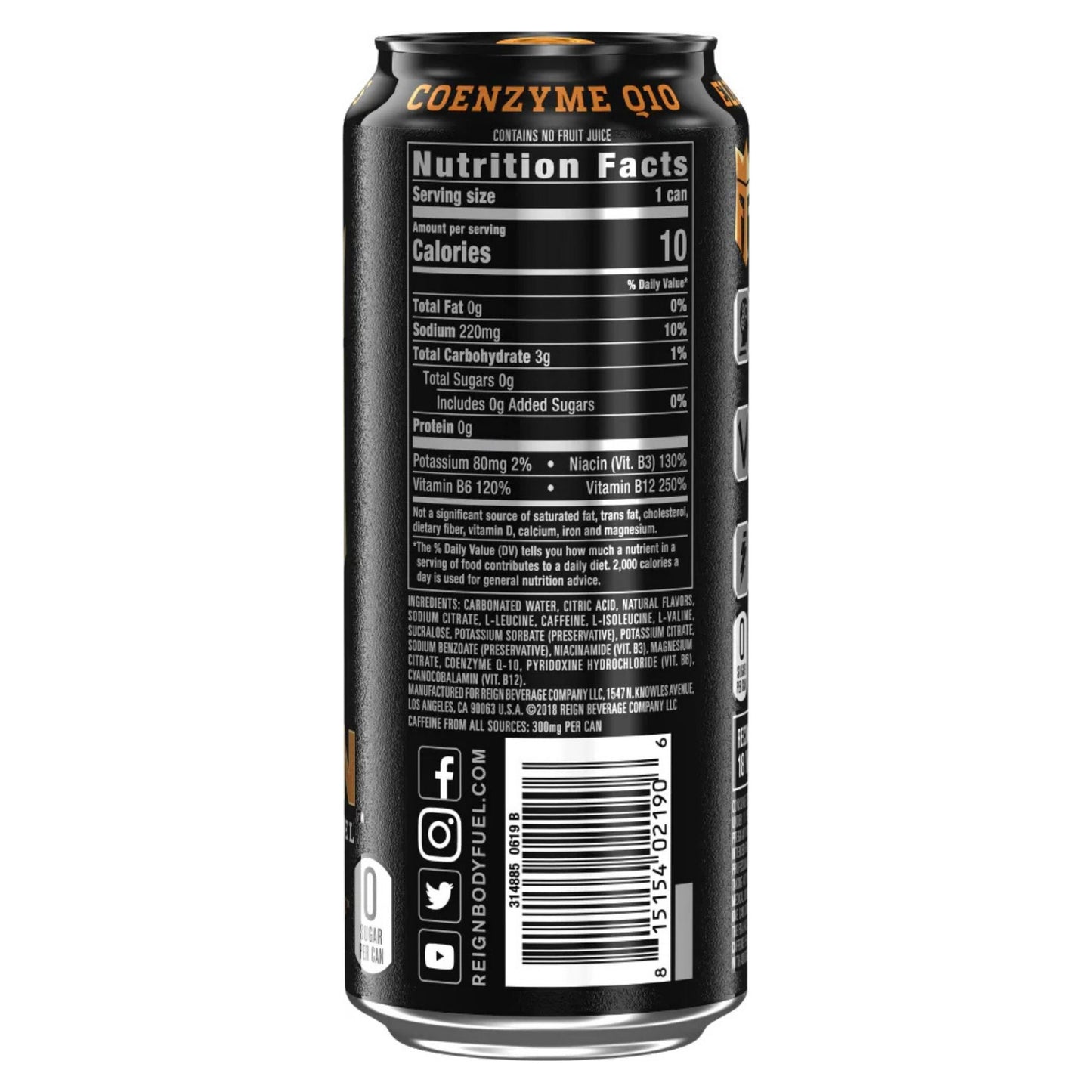Reign Total Body Fuel – 6‑Flavor Sampler (6‑Pack) or 12‑Can Variety Pack – 16 fl oz – 300mg Caffeine – Zero Sugar