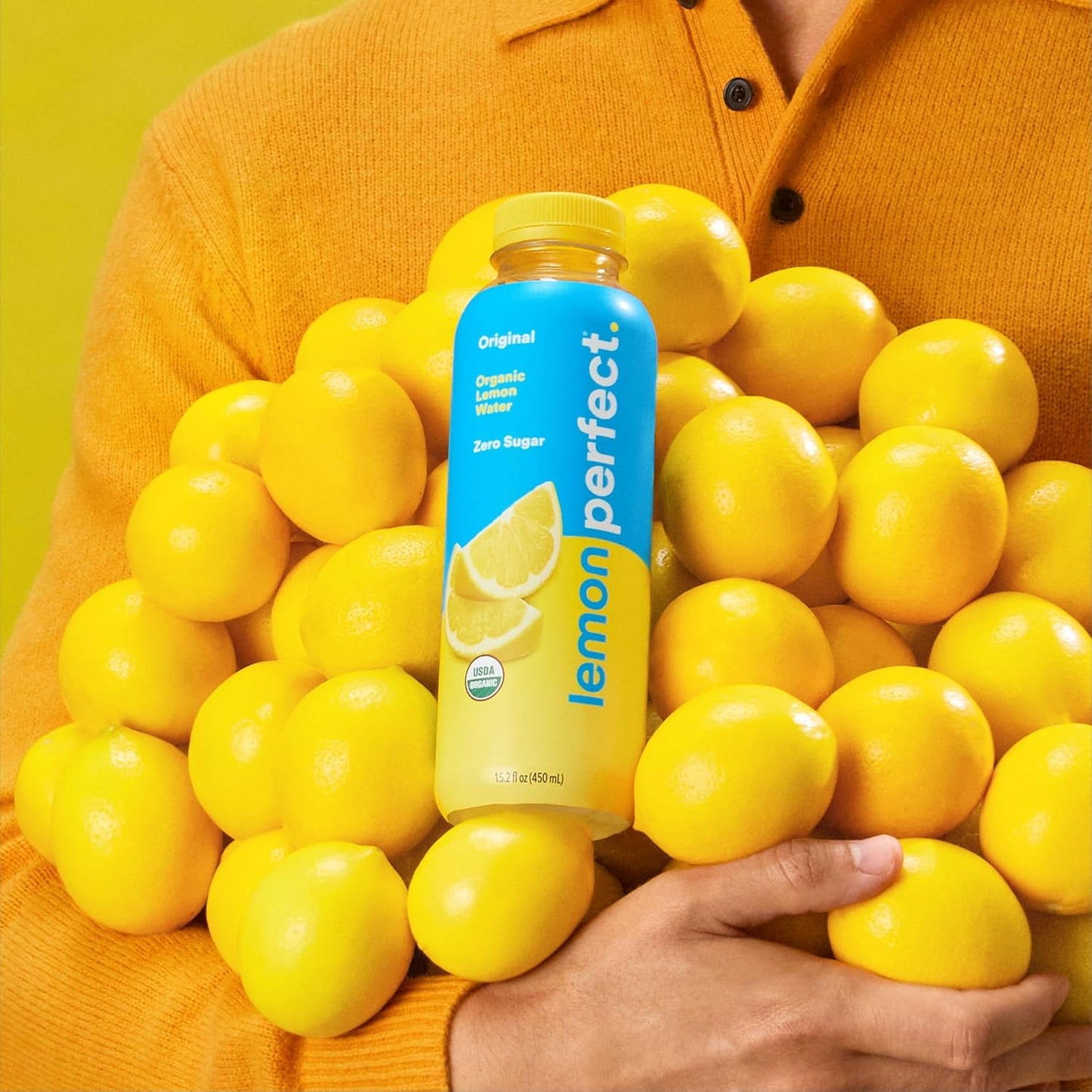 Lemon Perfect – 12‑Bottle Variety Pack – 6 Flavors – Zero Sugar – Organic Lemon Water – Clean Hydration