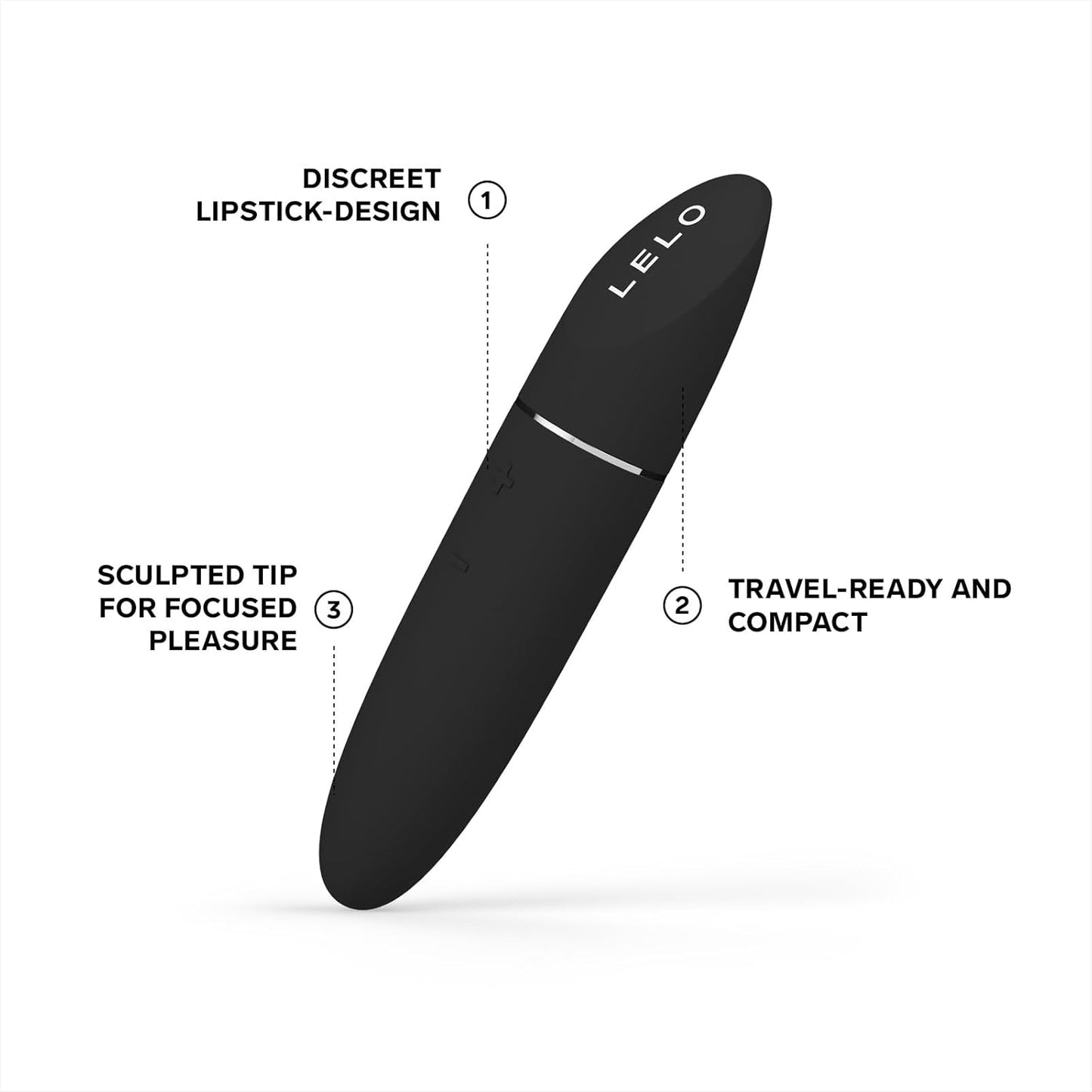 LELO MIA 3 – Discreet USB‑Rechargeable Mini Vibrator (Black, Deep Rose, Fuchsia)
