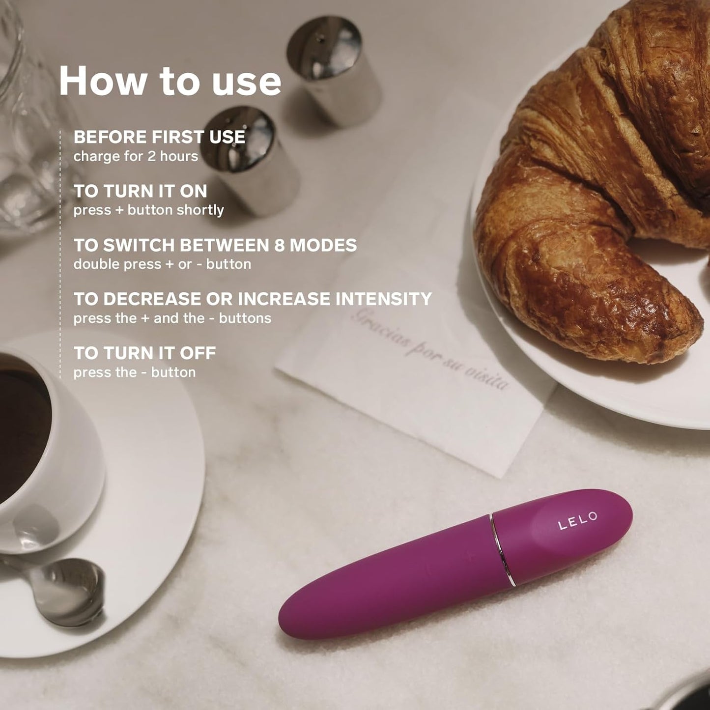 LELO MIA 3 – Discreet USB‑Rechargeable Mini Vibrator (Black, Deep Rose, Fuchsia)