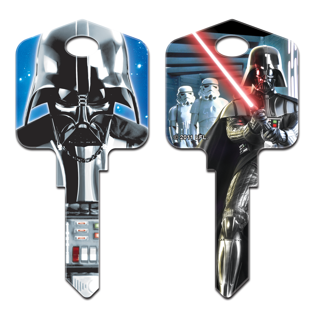 Star Wars Keys Blanks, Choose your favorite character Available for Kwikset or Schalge Locks