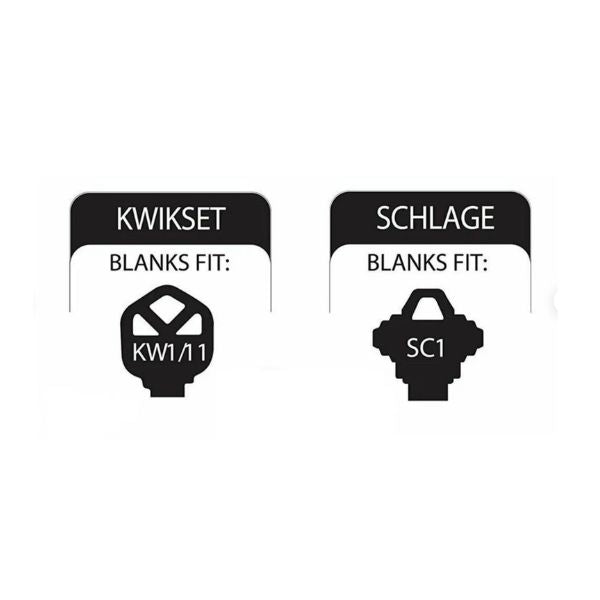 NFL Team Key Blanks Available for Kwikset or Schalge Lockes
