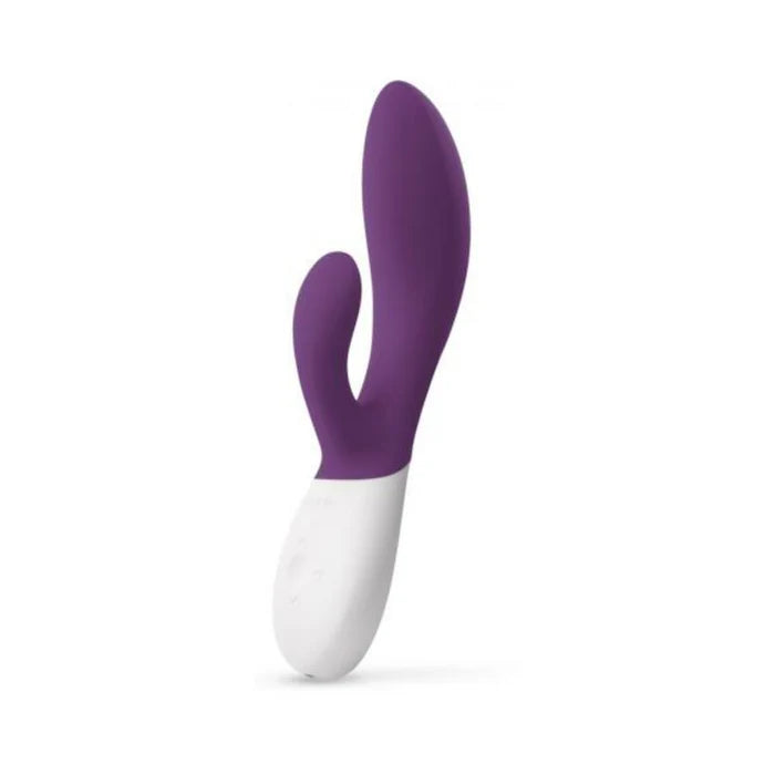 LELO INA Wave 2 – Dual‑Action Silicone Vibrator (Cerise, Plum, Blue)
