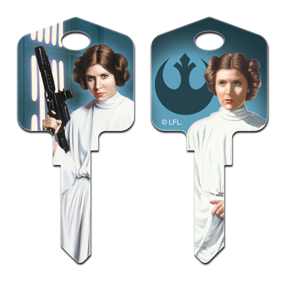 Star Wars Keys Blanks, Choose your favorite character Available for Kwikset or Schalge Locks
