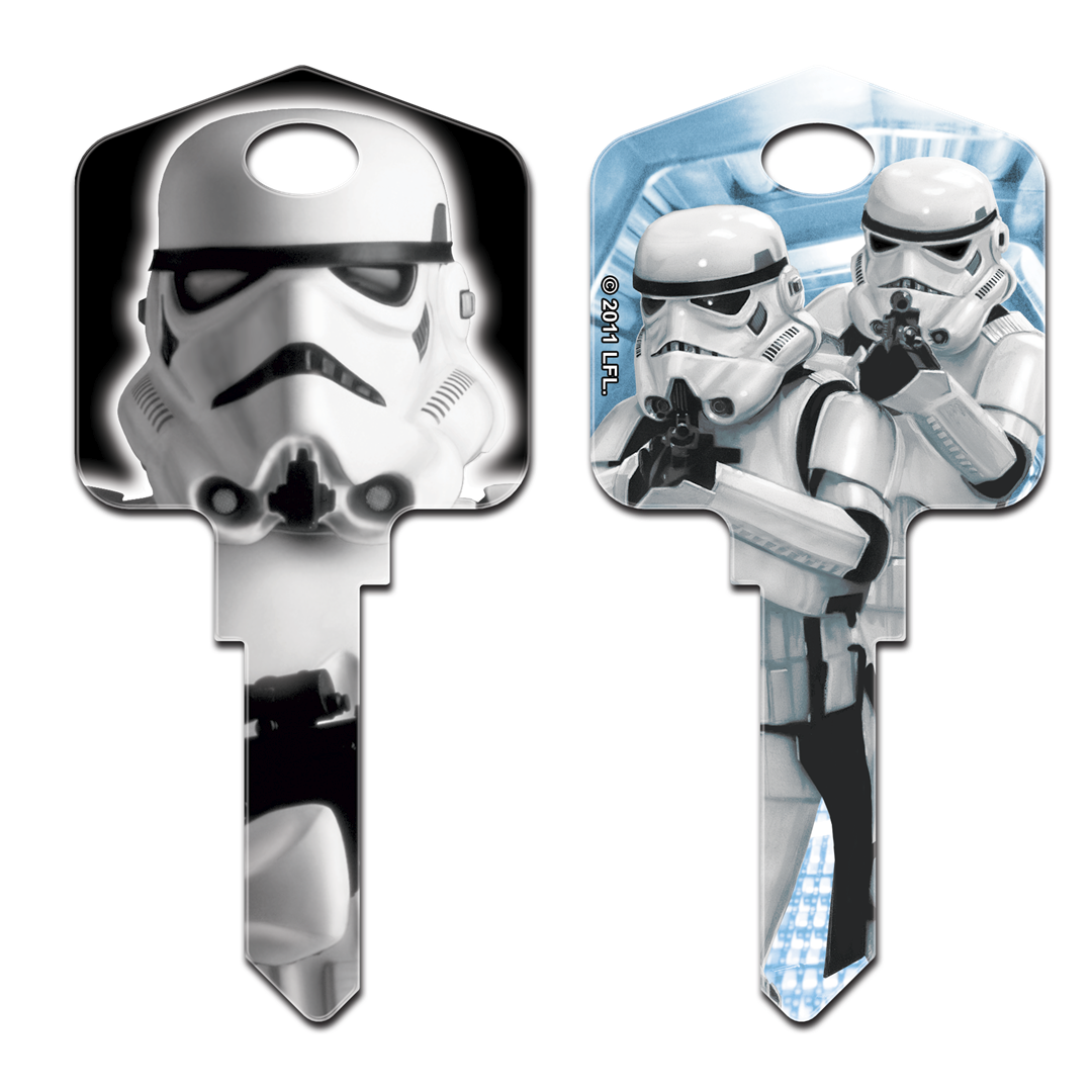 Star Wars Keys Blanks, Choose your favorite character Available for Kwikset or Schalge Locks