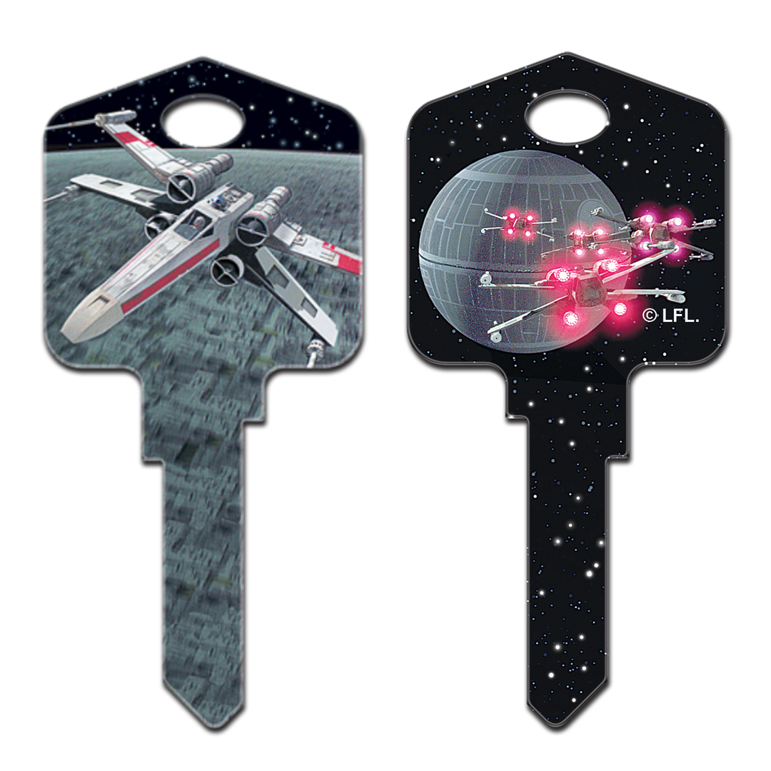 Star Wars Keys Blanks, Choose your favorite character Available for Kwikset or Schalge Locks