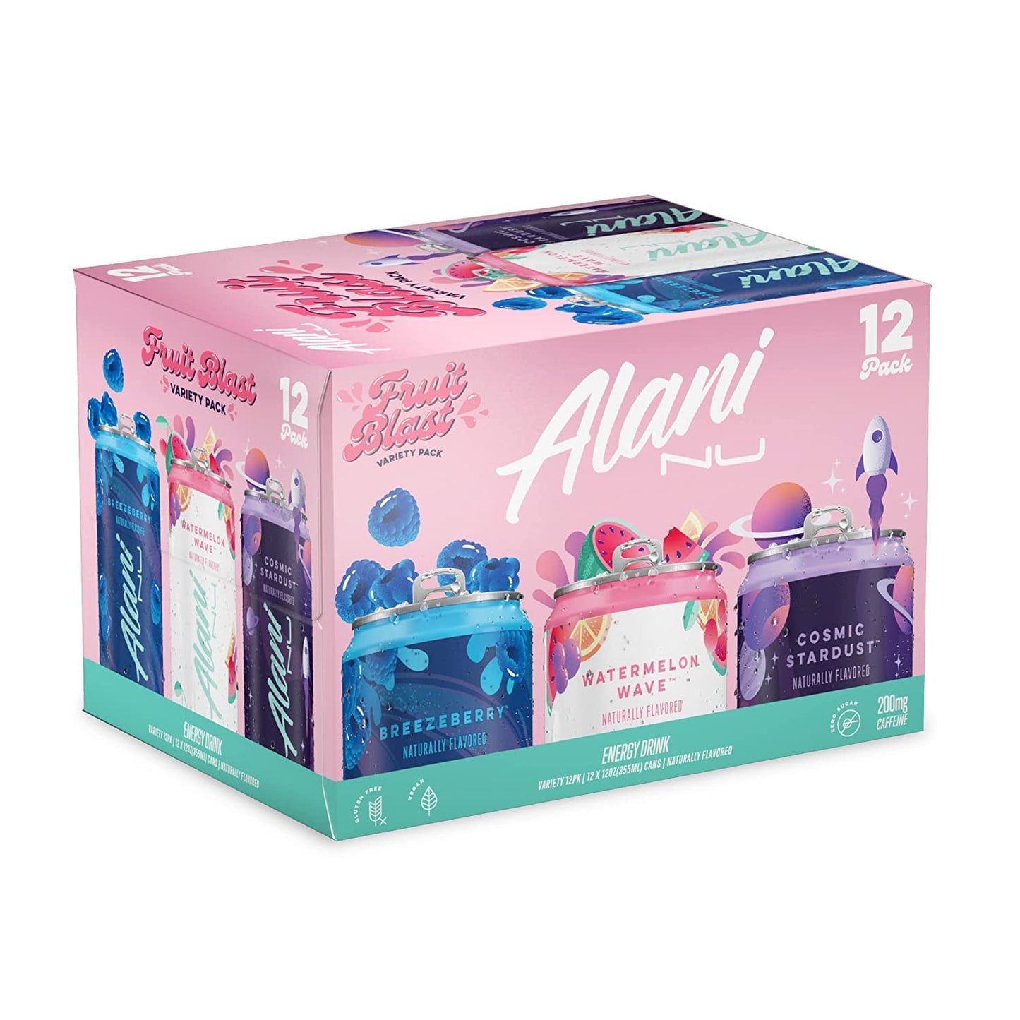 Alani Energy Drink Alani Nu Energy Drinks Fruit Blast 12pk